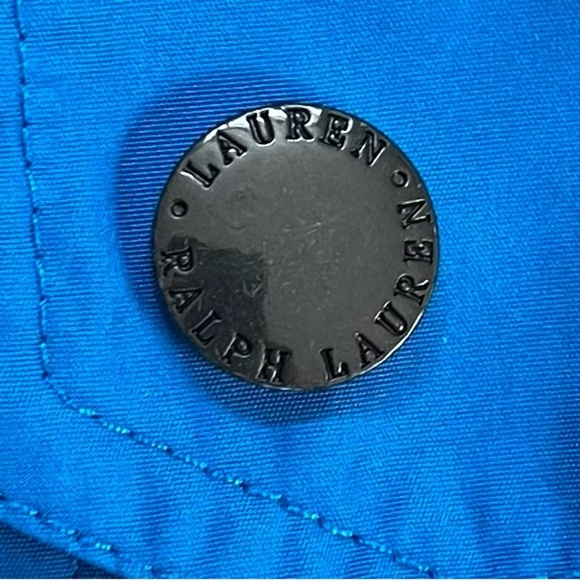 Vintage Lauren Ralph Lauren Women’s Blue Utility Vest – Size M - Picture 6 of 9